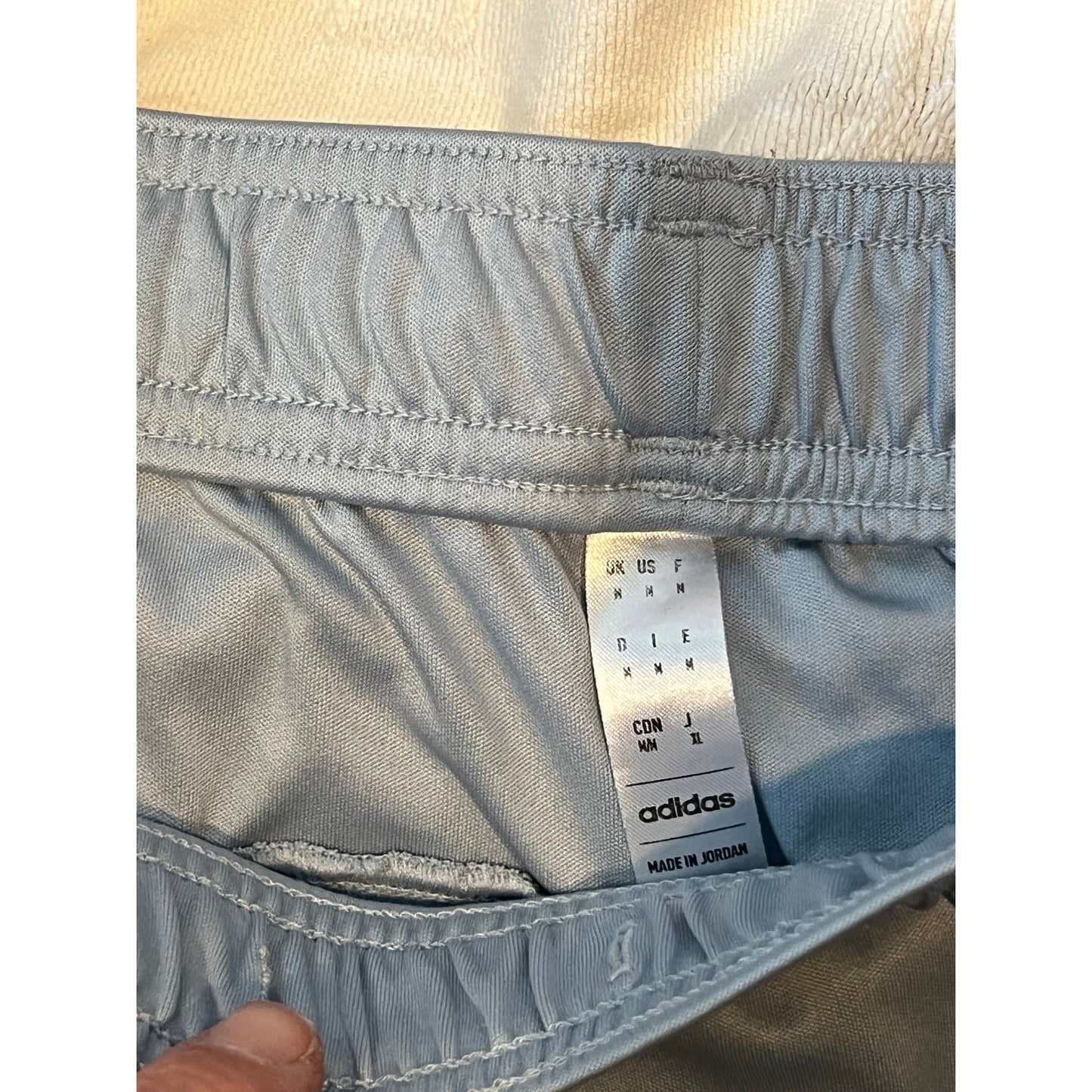 Adidas Gray 6" Gray Training Shorts Mens Med