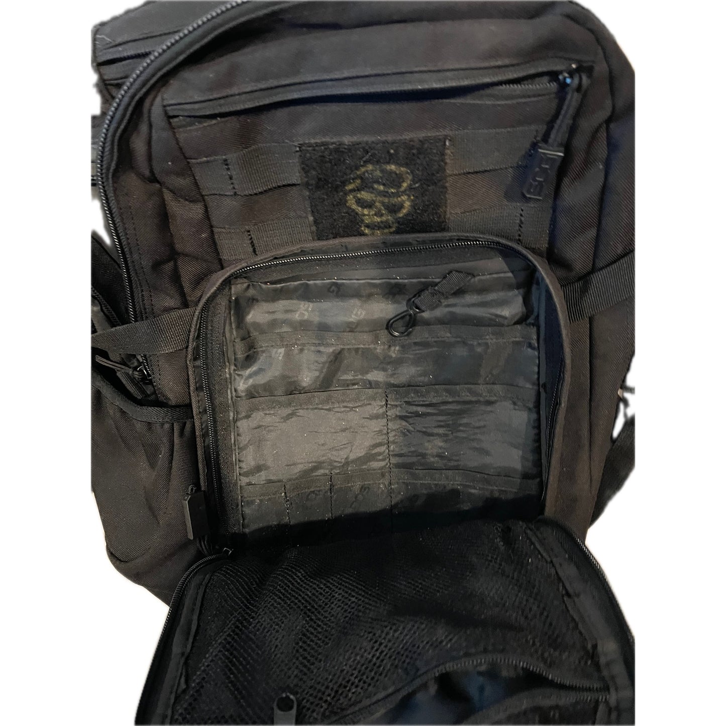 SOG Large Canvas Tactical Black Backpack