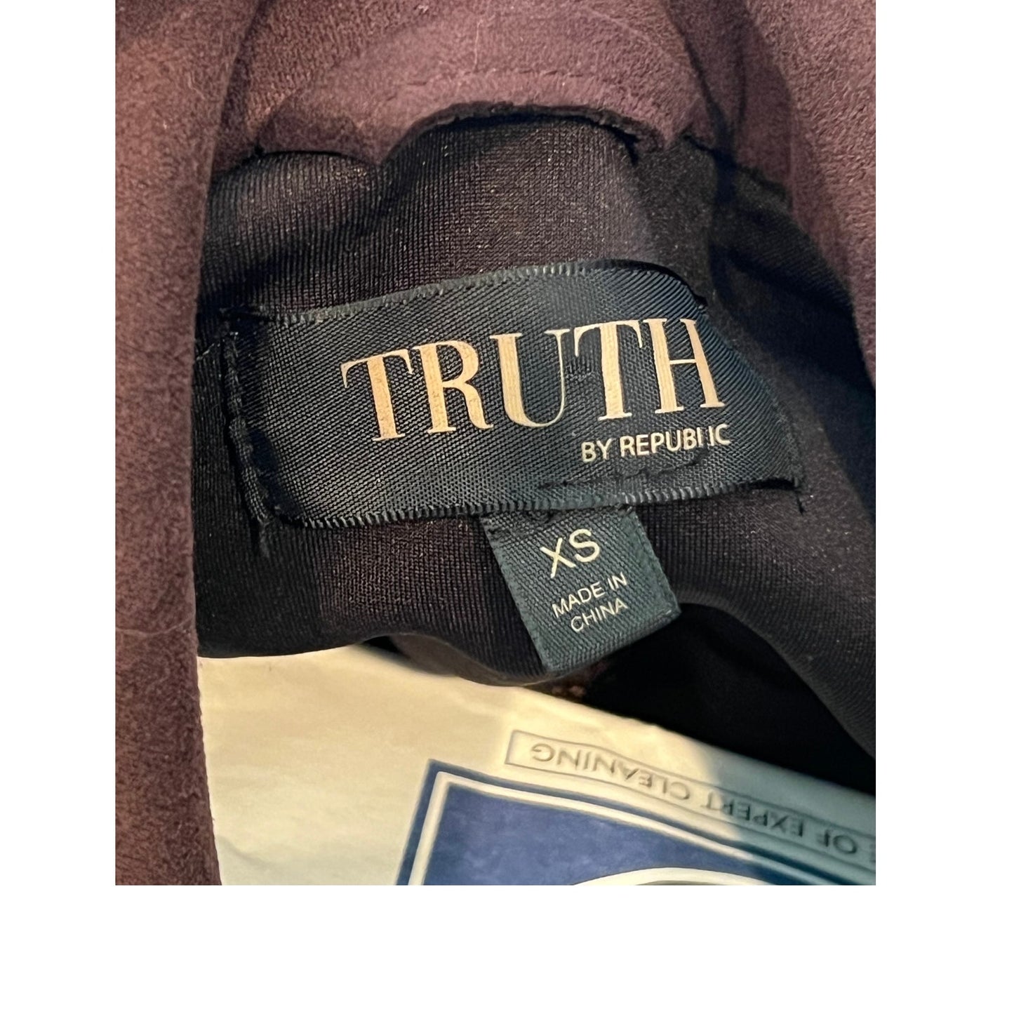 Truth by Republic Brown Rust Suede Shacket Mens XS