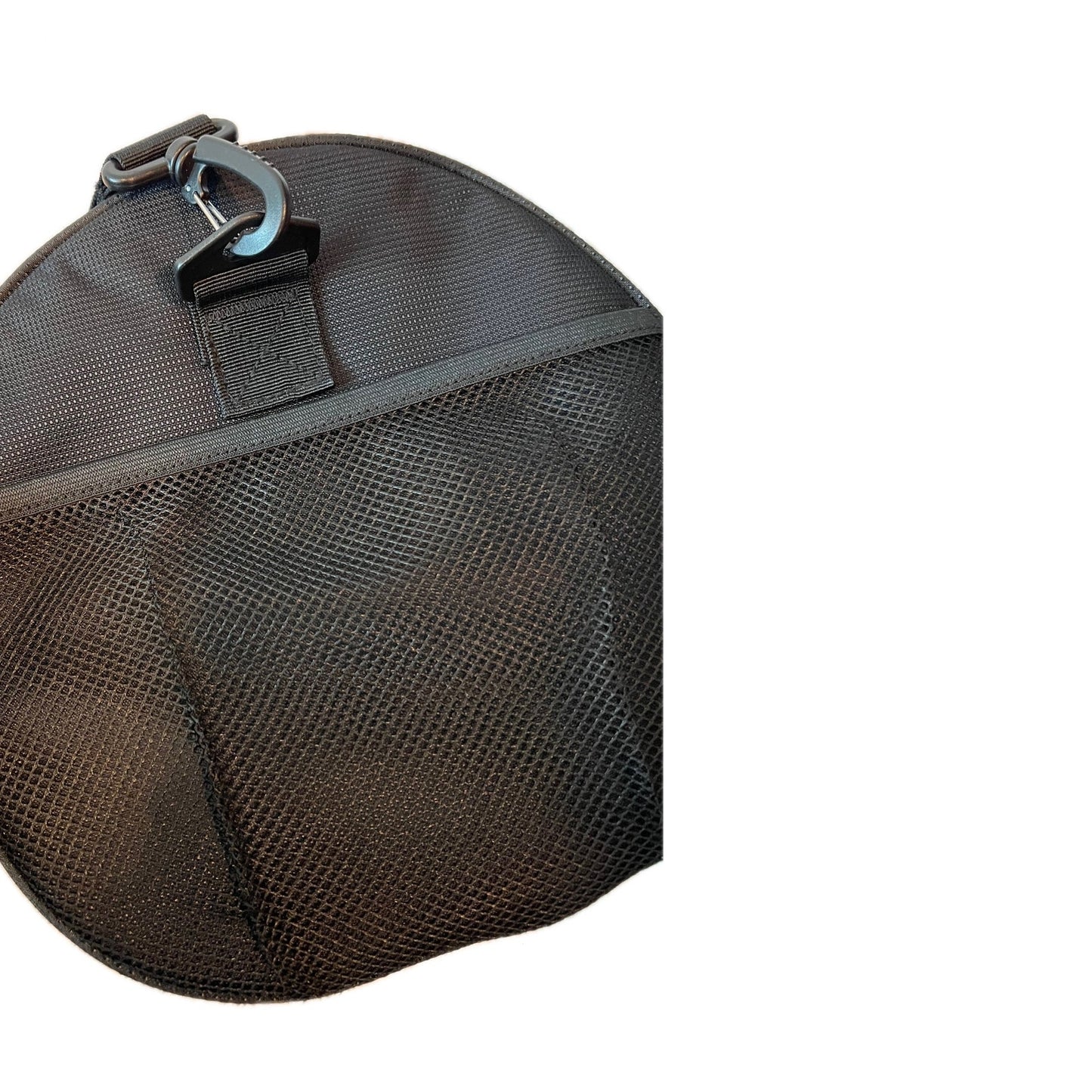 The Street Black Duffel Bag 16"x10"x10" Zipped