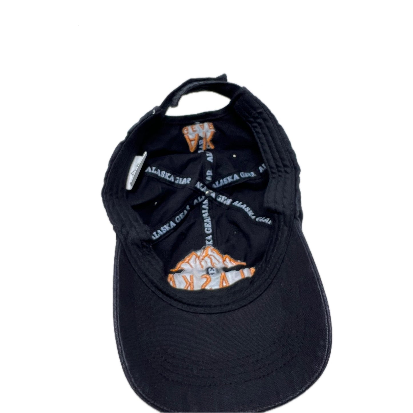 Alaska Gear Black Adjustable Baseball Cap 100% Cotton