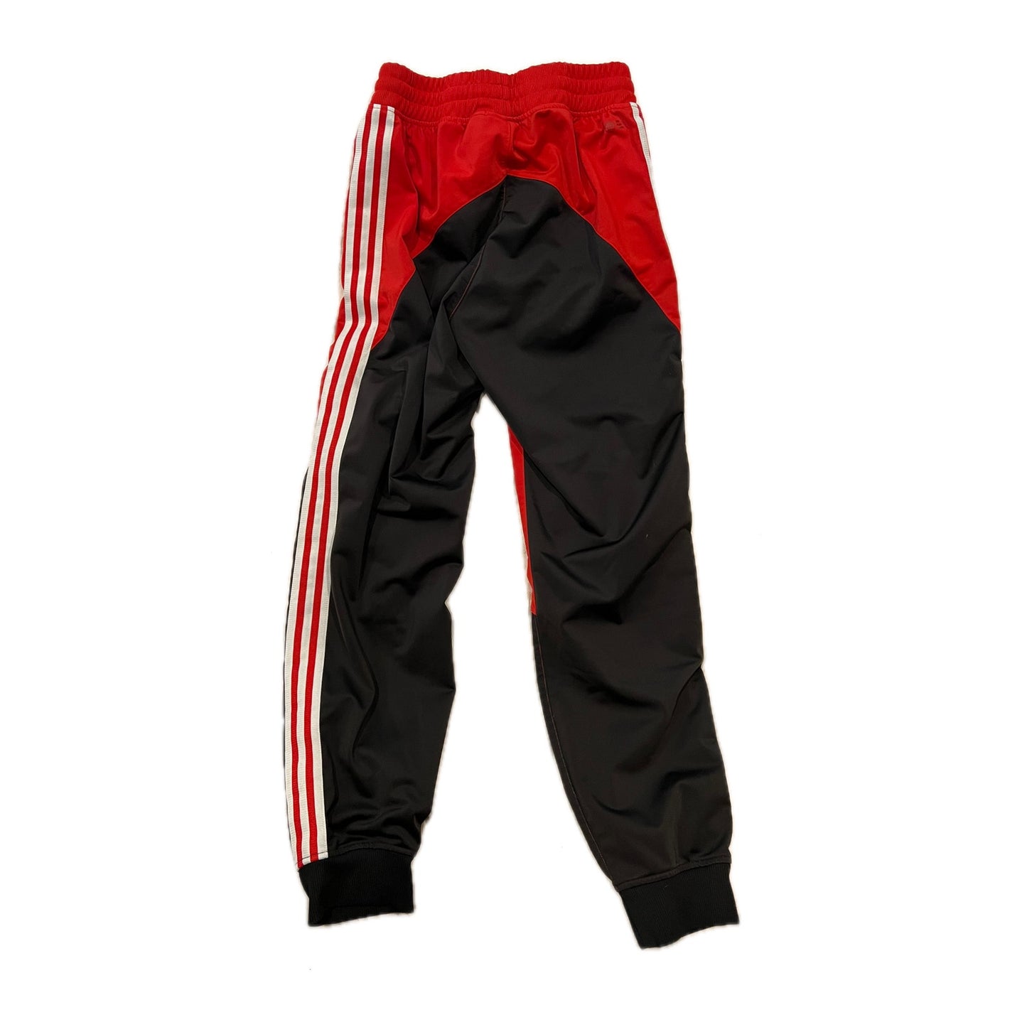 Adidas Red Black Aeroready Cuffed Ankle Joggers Mens S