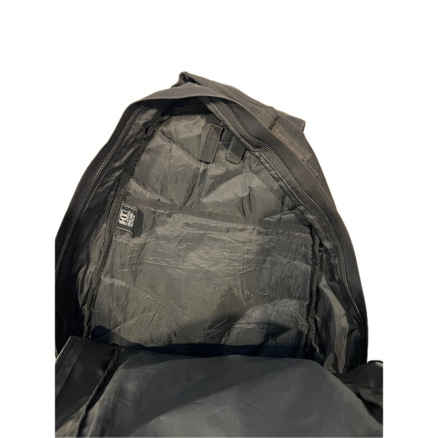 Highland Tactical Roger Canvas Backpack XL Black