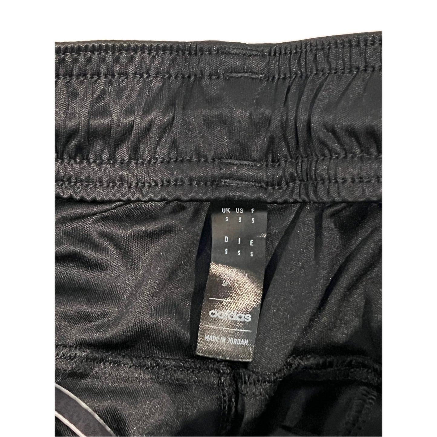 Adidas 3 Stripe Black White Basketball Shorts Mens Small
