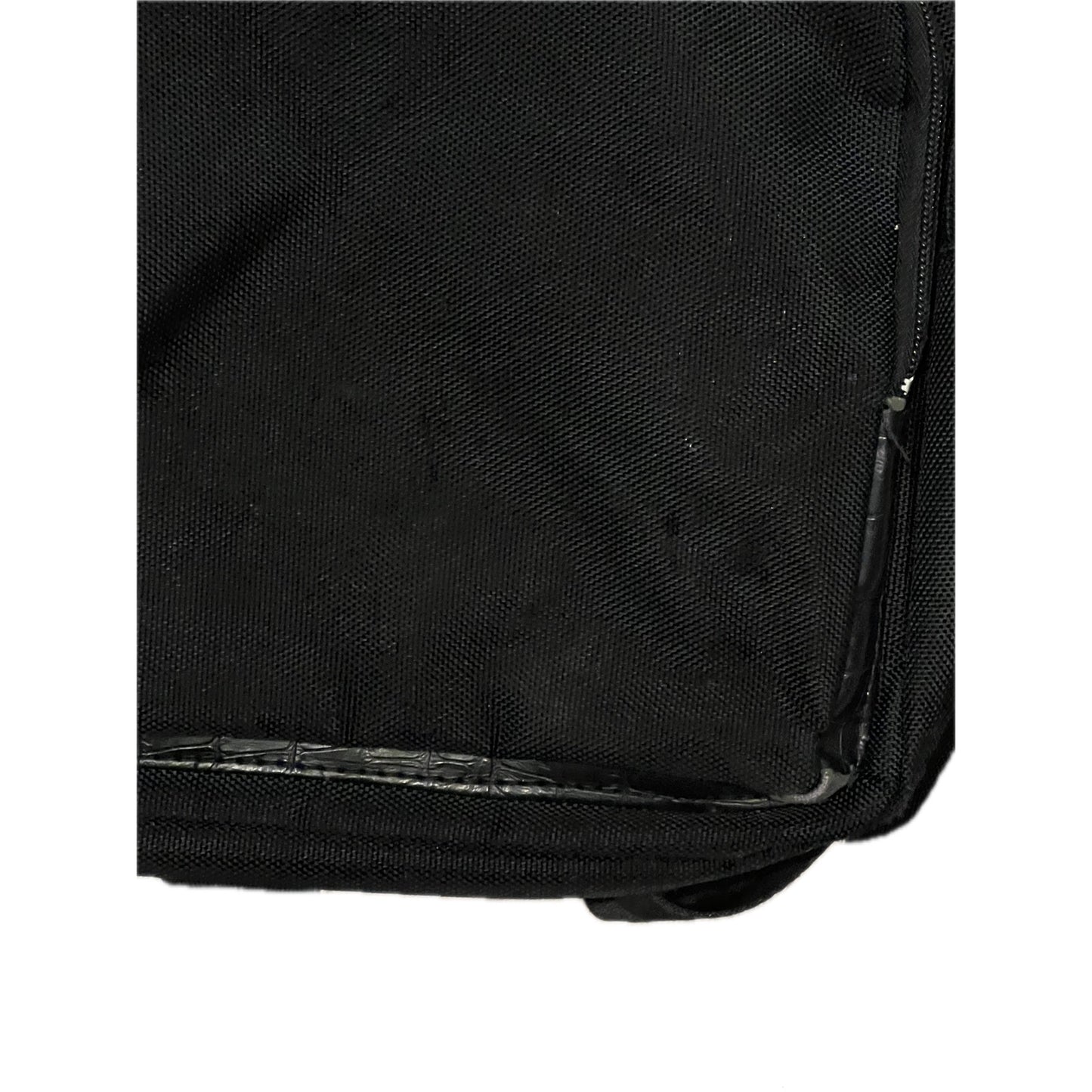 Jimmy Choo Parfums Backpack Hand Bag Black crocodile faux leather trim