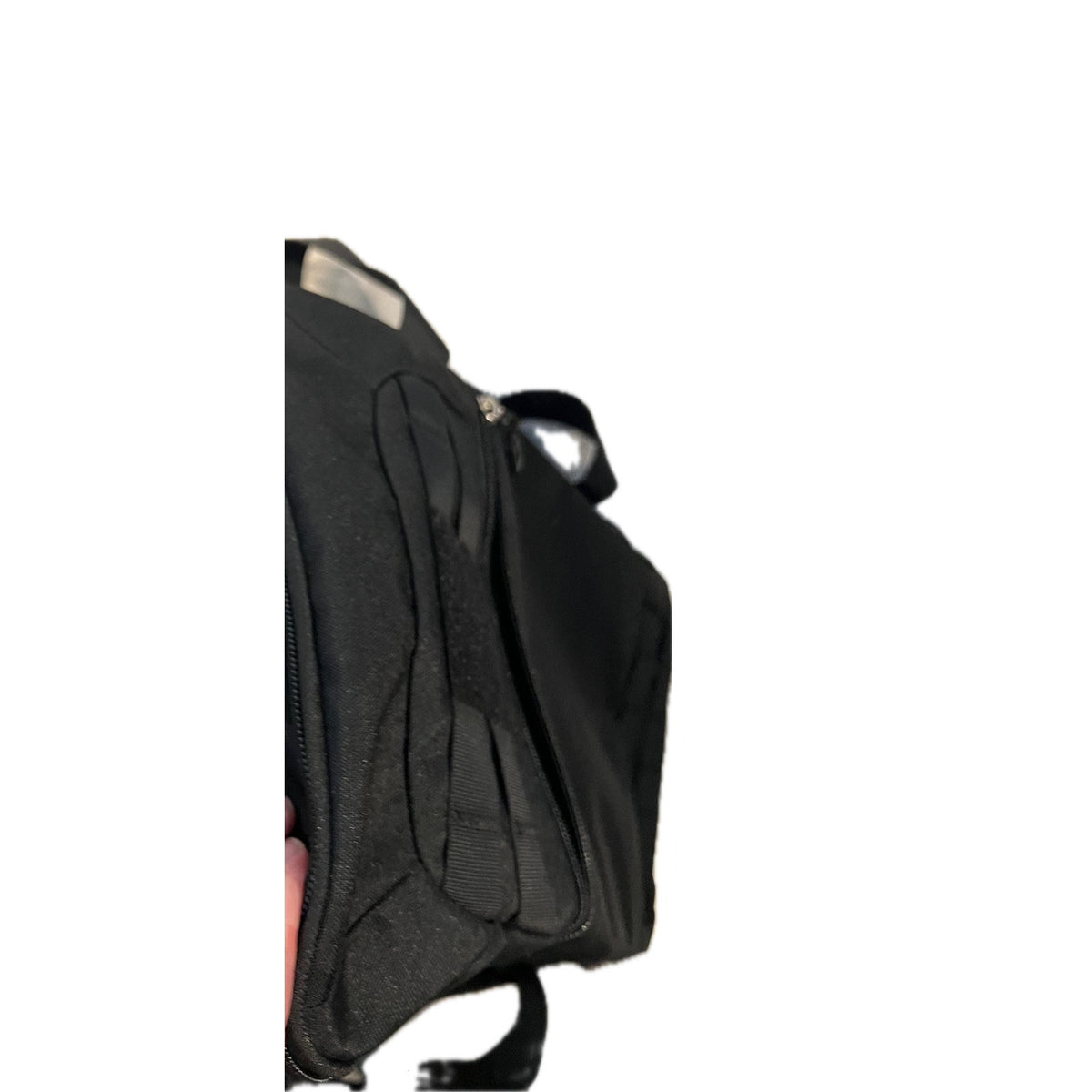 XL Tactical Canvas Black Backpack Duffel 22"x12"x10"