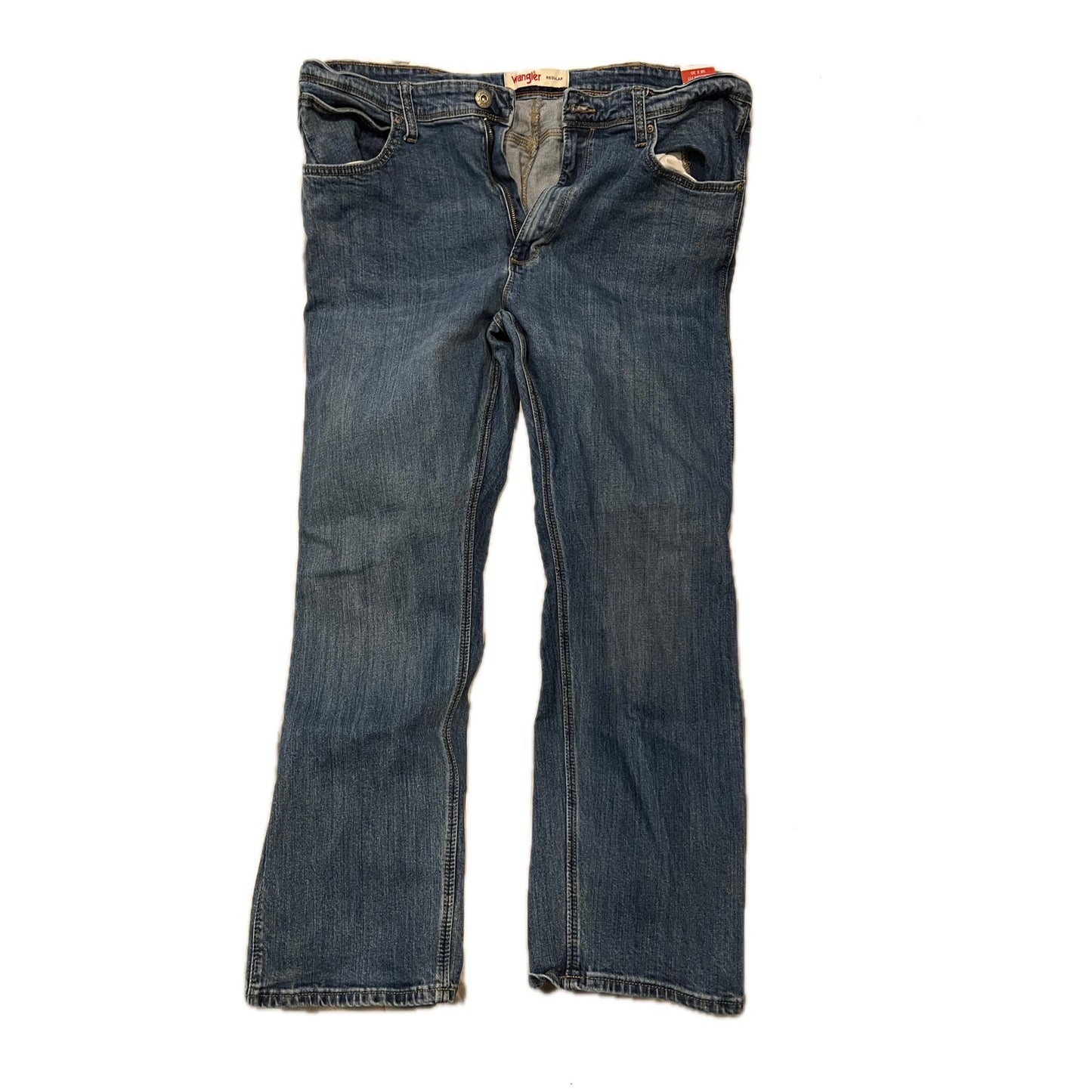 Wrangler Regular Fit Jeans Mens 38x30