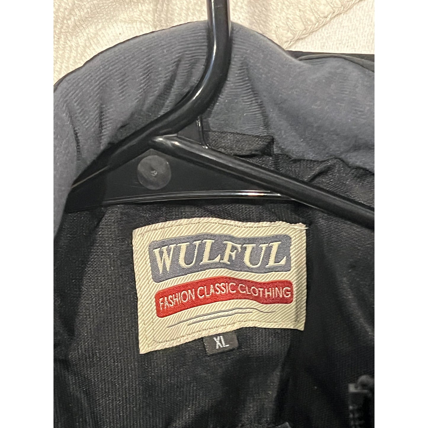 Chaqueta con capucha WulFul Snow Ski Puffer para hombre talla XL