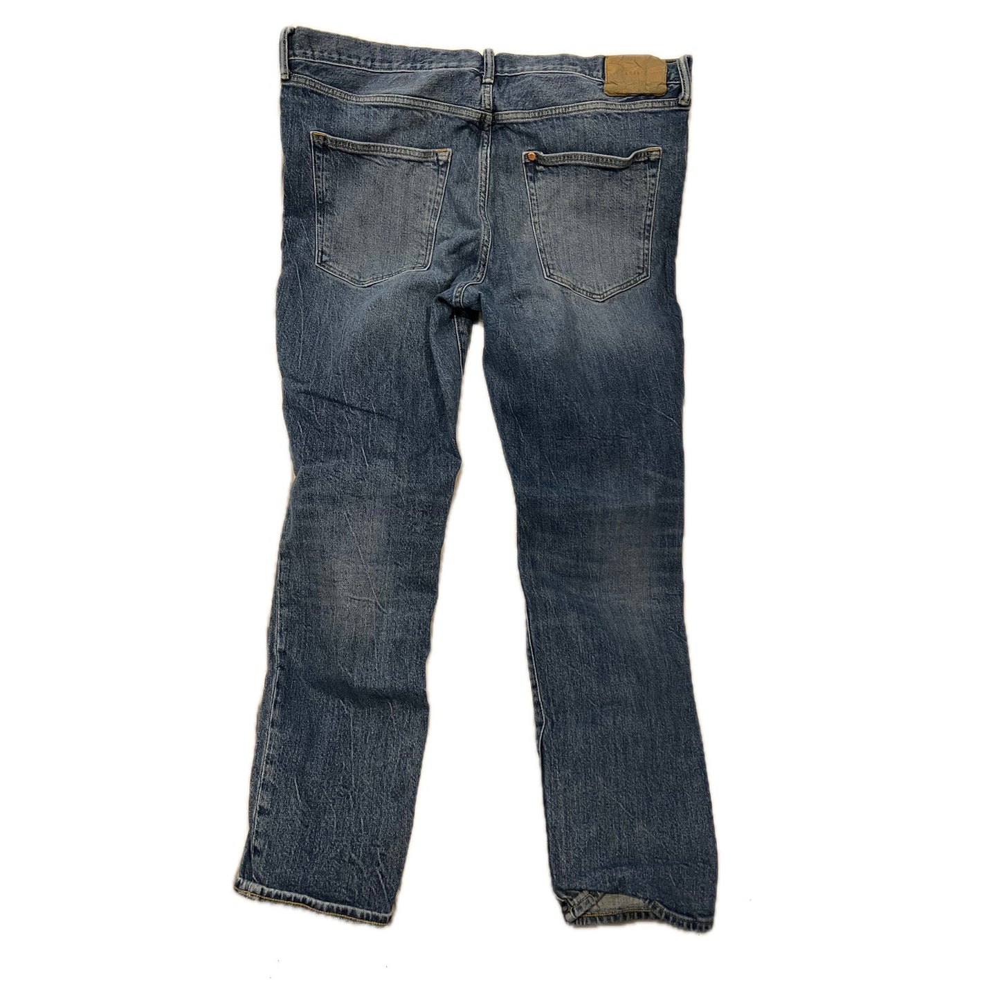&Denim Tapered Blue Jeans Mens 36x28