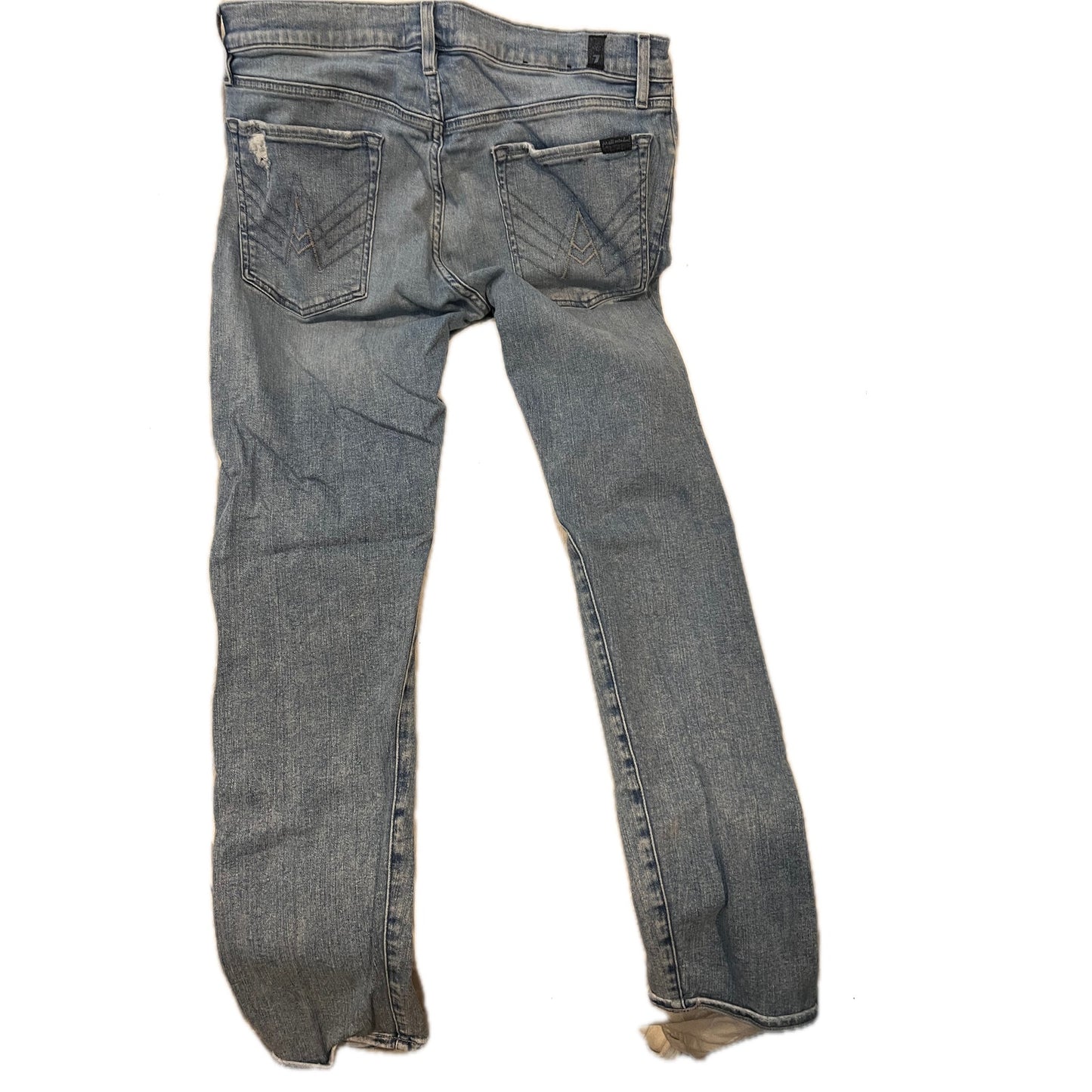 7 For all Mankind Slim Straight Luxe Sport Jeans Mens 32x32
