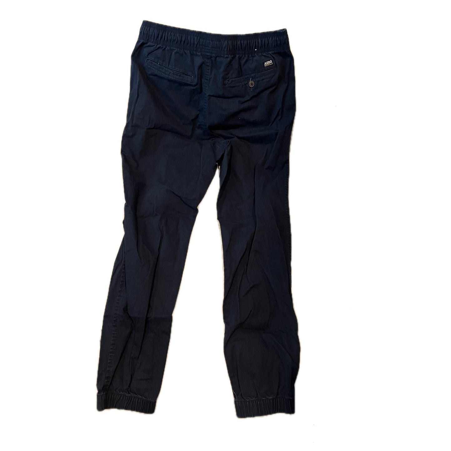 Aeropostale Navy Blue Modern Jogger Pants Mens XS