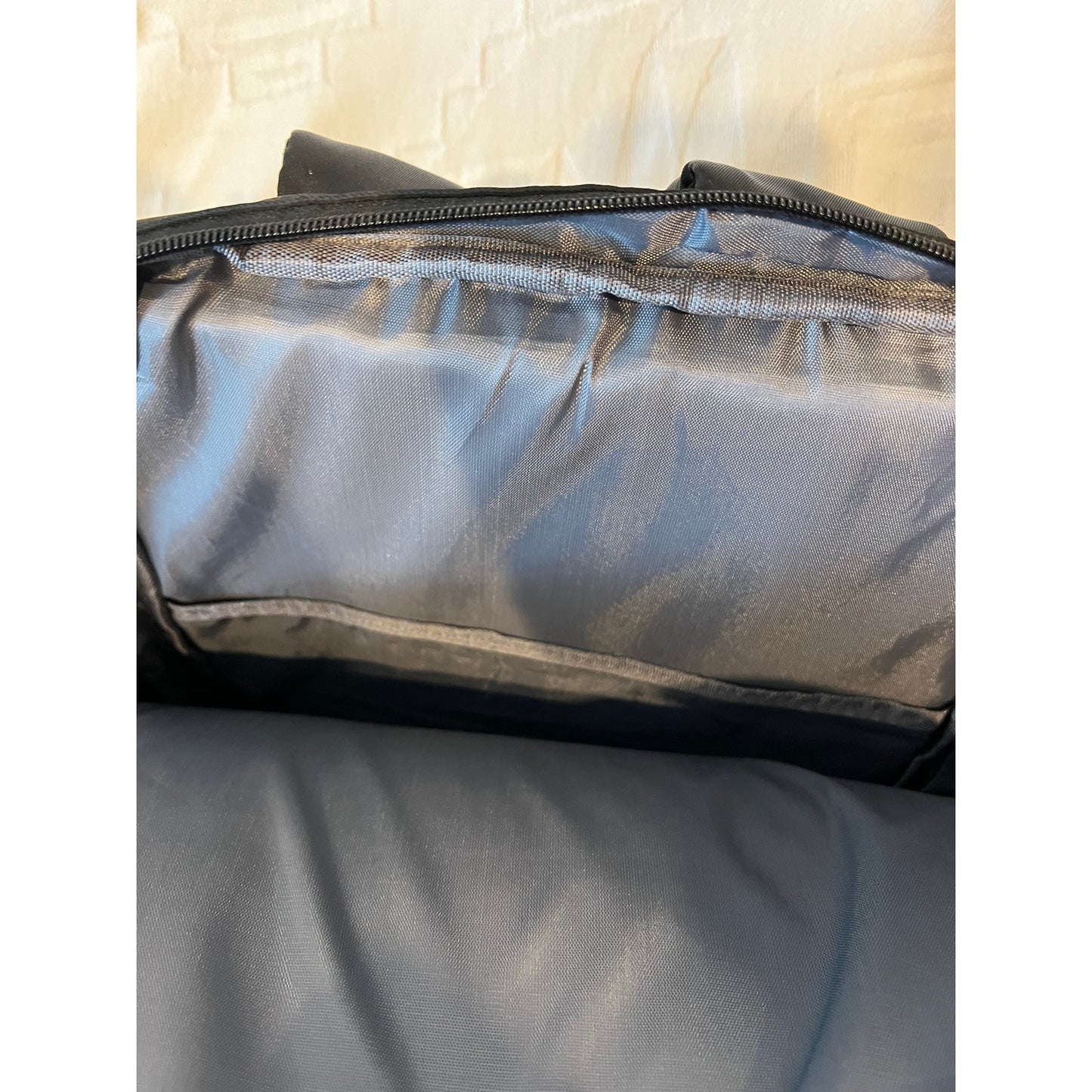 Clamshell Black Padded Computer Backpack
