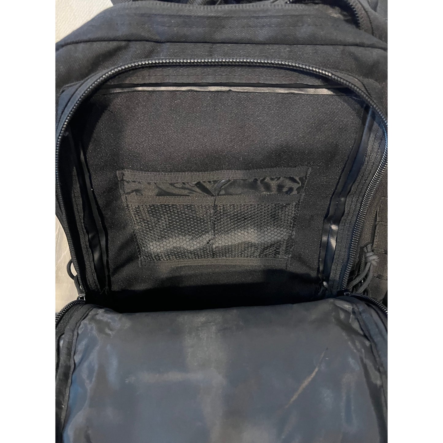 Generic Black Canvas Tactical Backpack