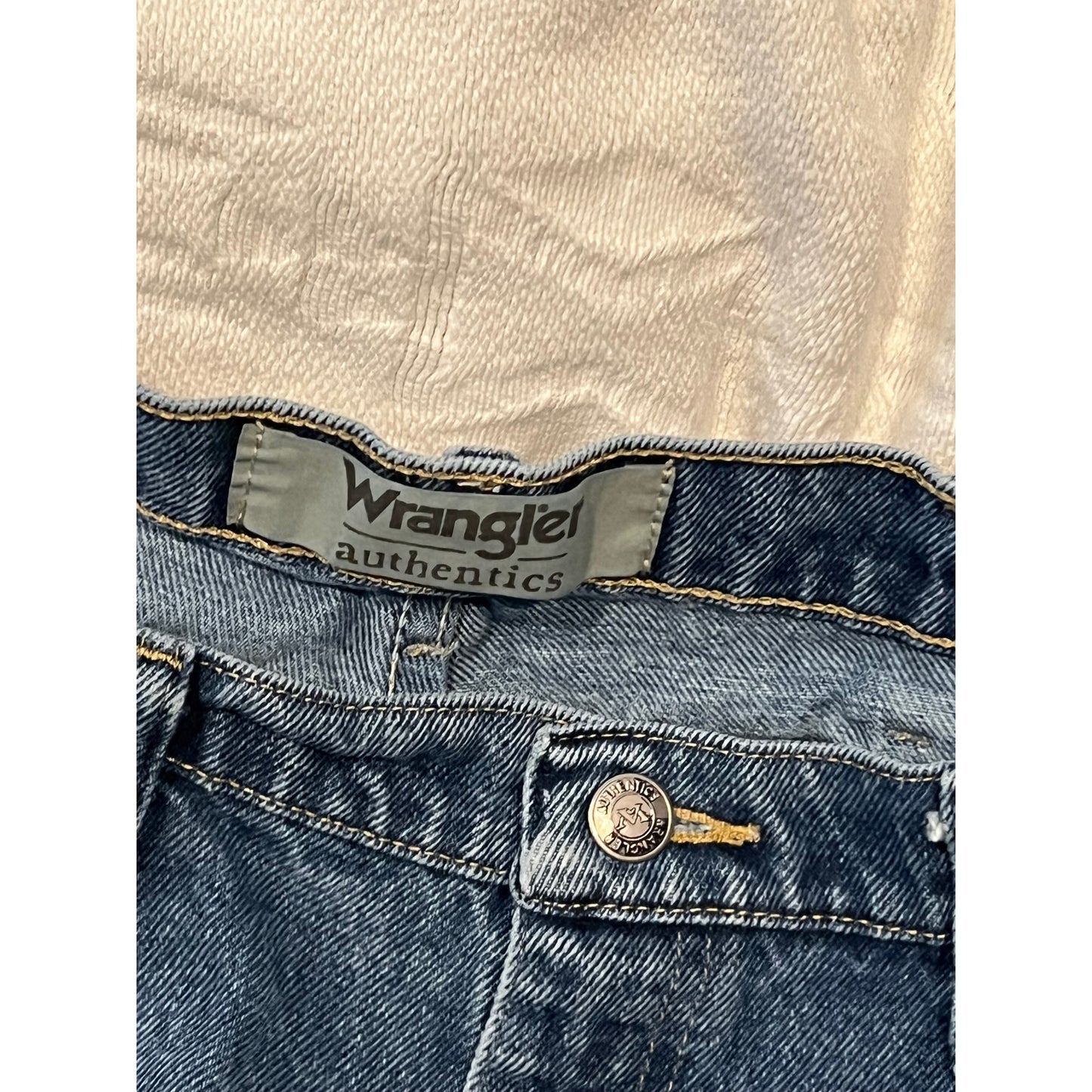 Wrangler Straight Leg Jeans Mens 34x32