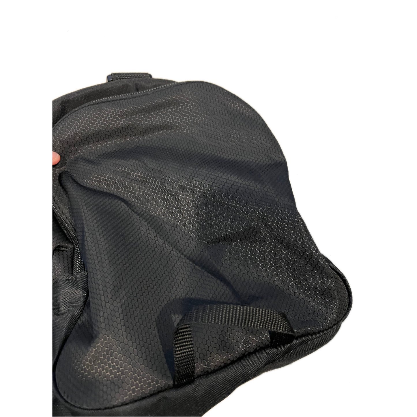 Adidas Defender Medium 20"x12"x10" White Black Duffel Bag