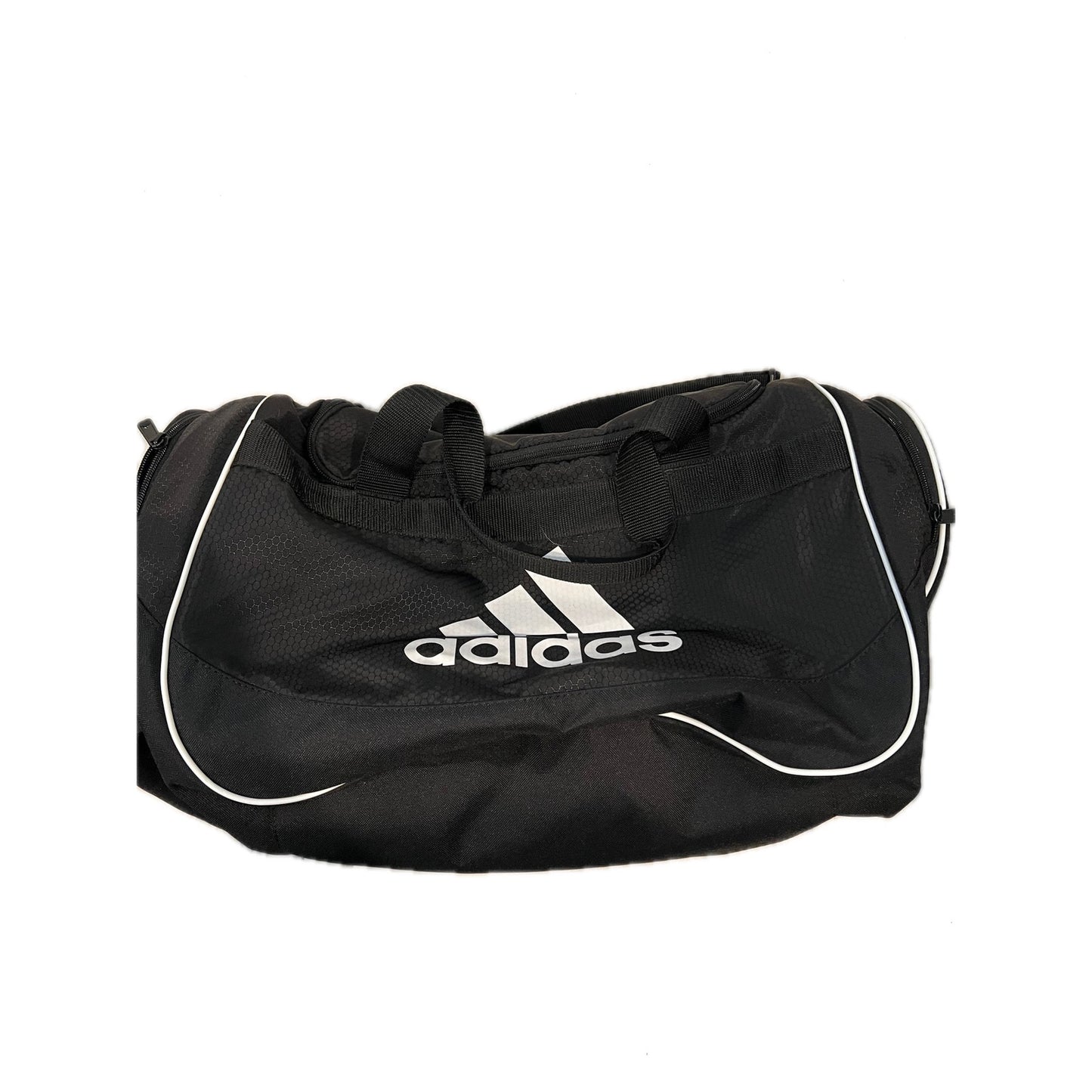 Adidas Defender Small 16"x10"x10" Black Duffel Gym Bag