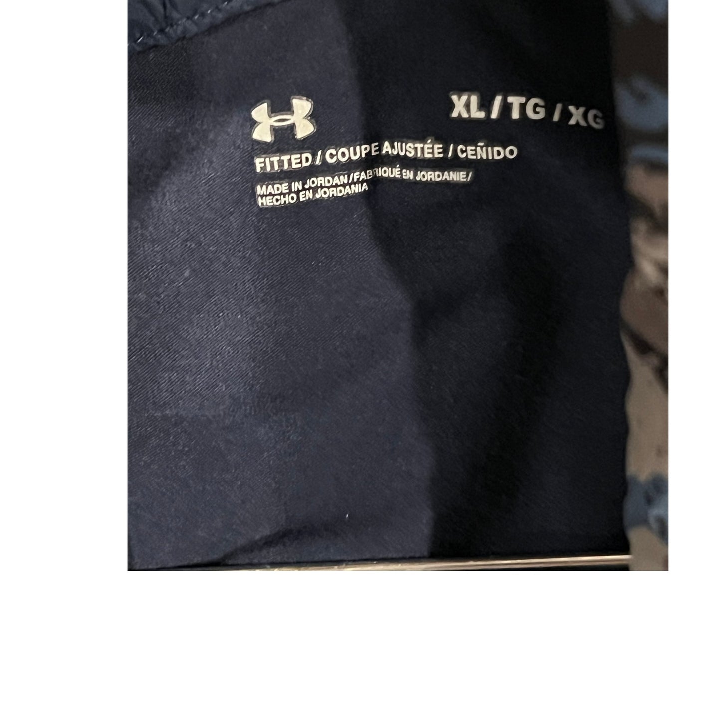 Under Armour Fitted Pullover Hooded Windbreaker Mens XL