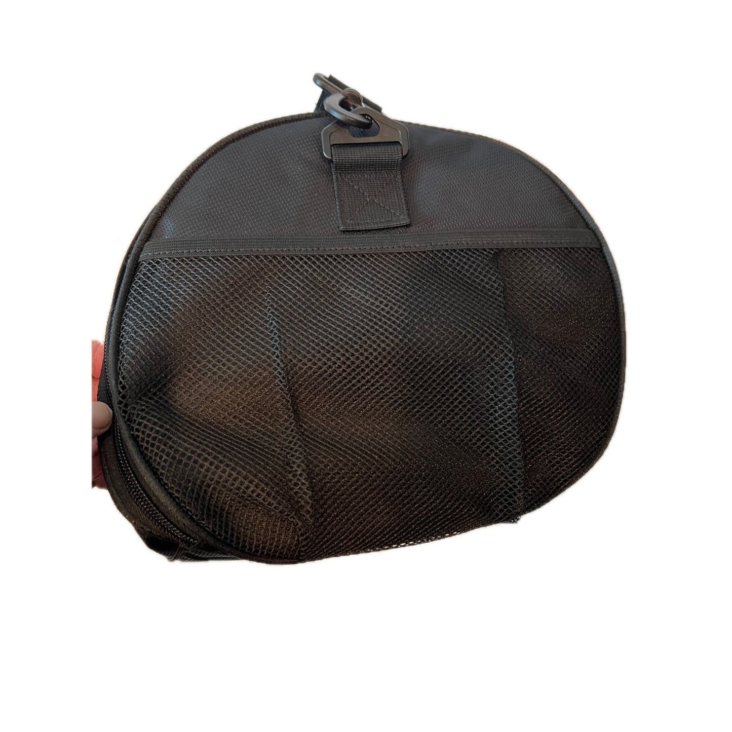 The Street Black Duffel Bag 16"x10"x10" Zipped