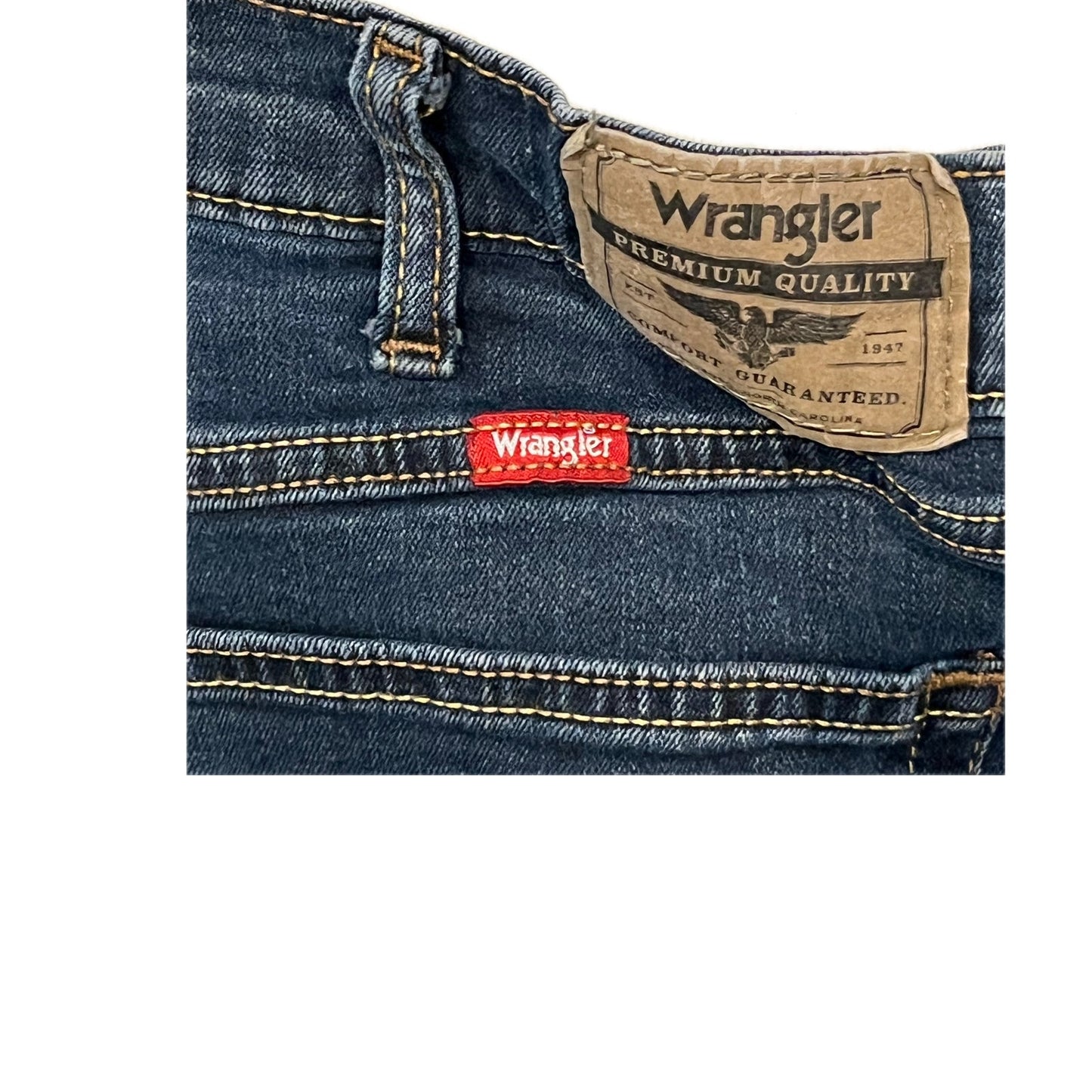 Wrangler Slim Straight Jeans Mens 40x32