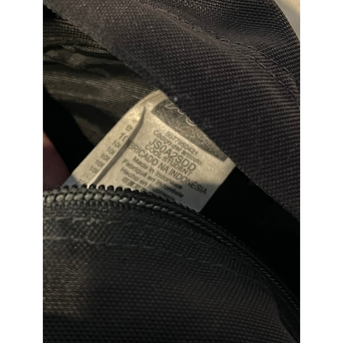 JanSport Cool Student 2 Section School Backpack Black Brown