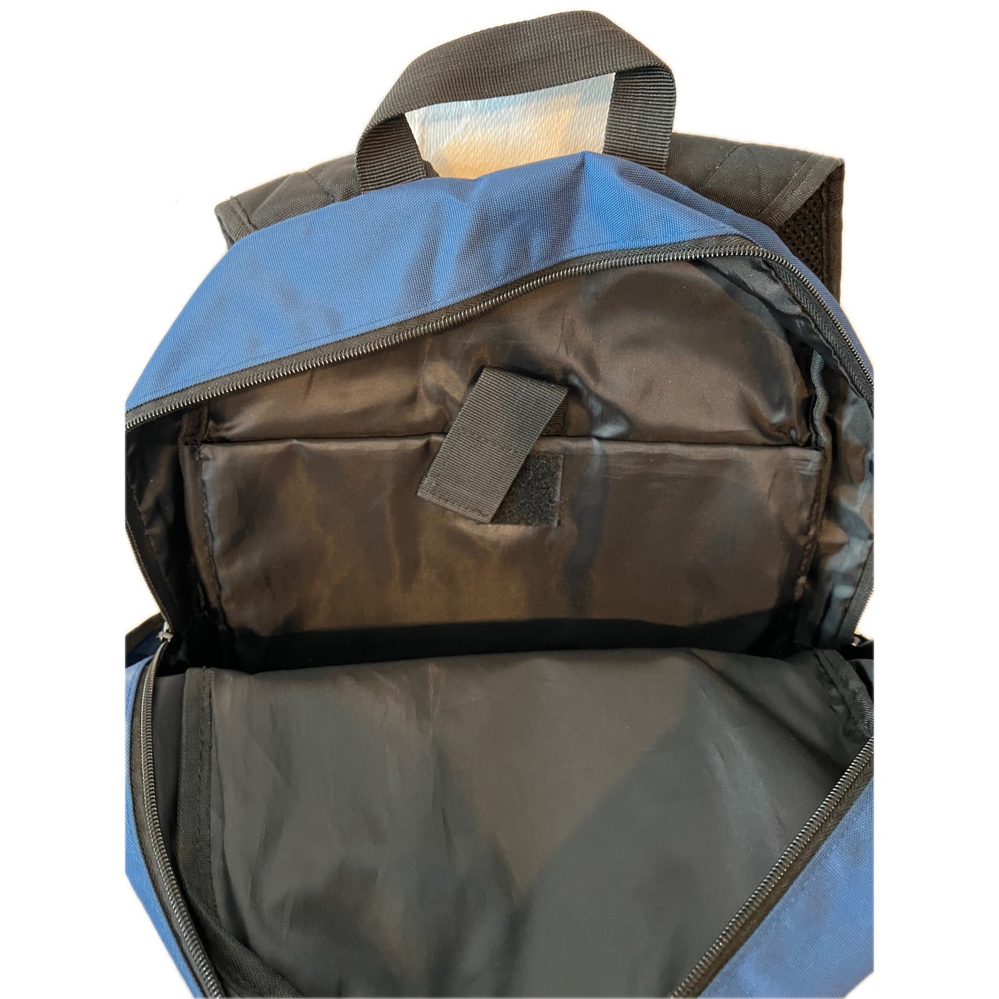 Sonneti Blue Black Padded Computer Backpack
