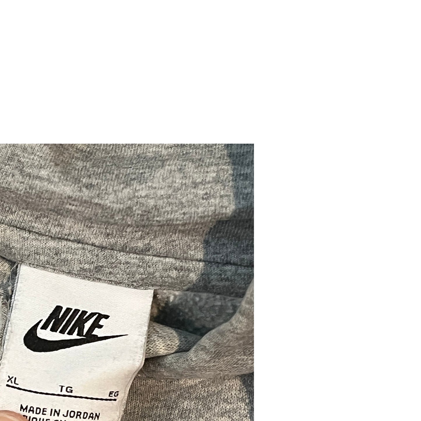 Nike Gray Pullover Hoodie Mens XL