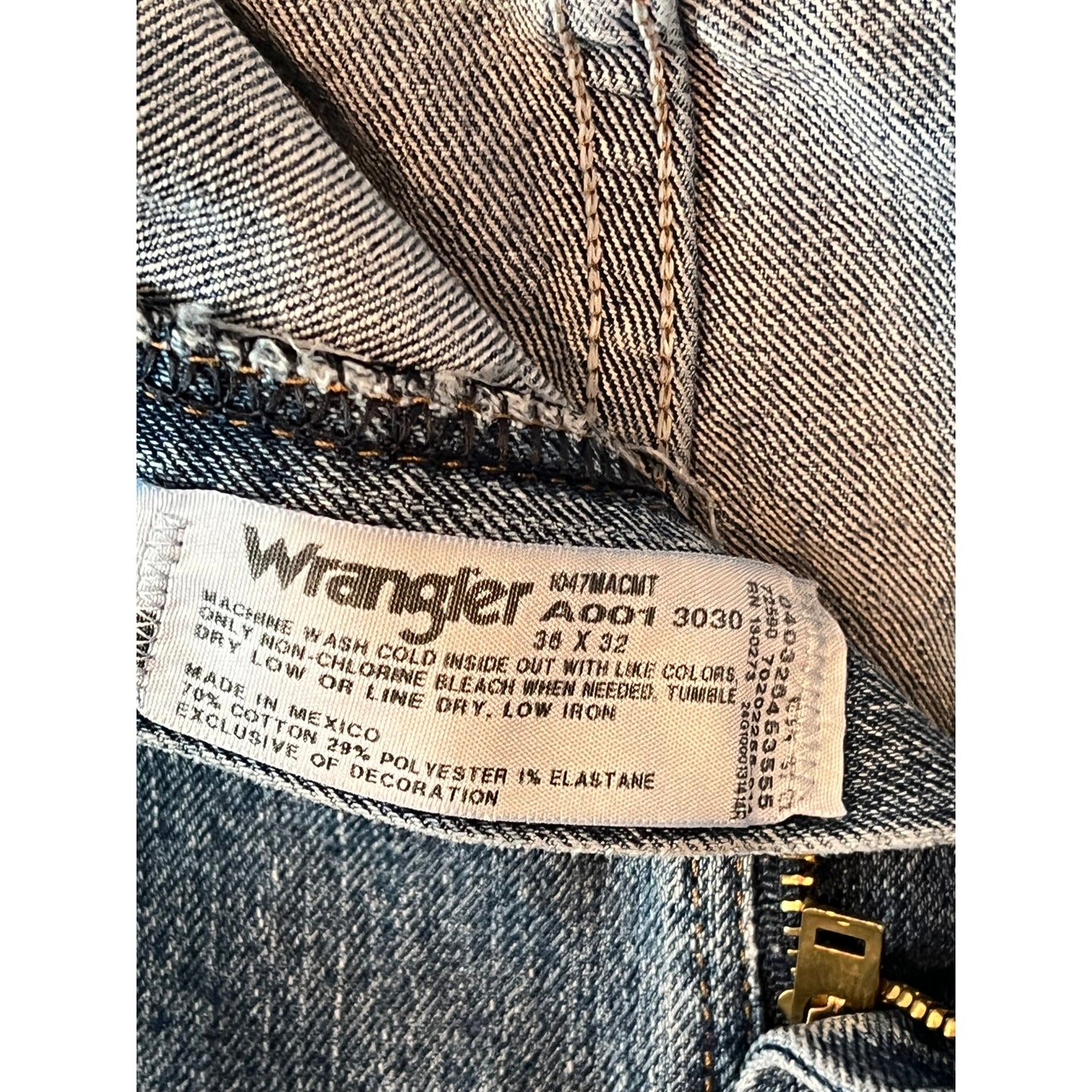 Wrangler 47 Advanced Comfort Straight A001 3030 Jeans 36x32
