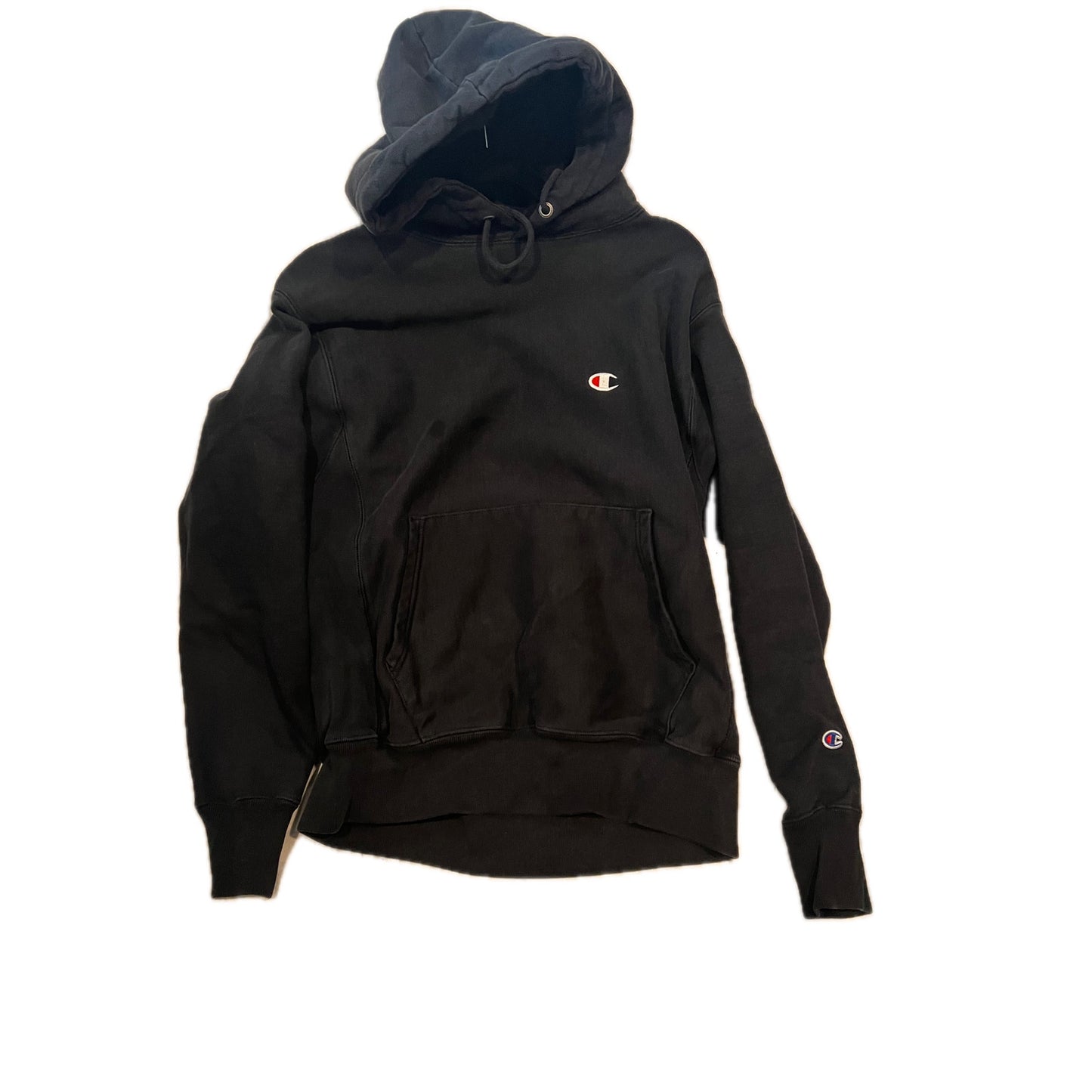 Champion Black Pullover Hoodie Mens M