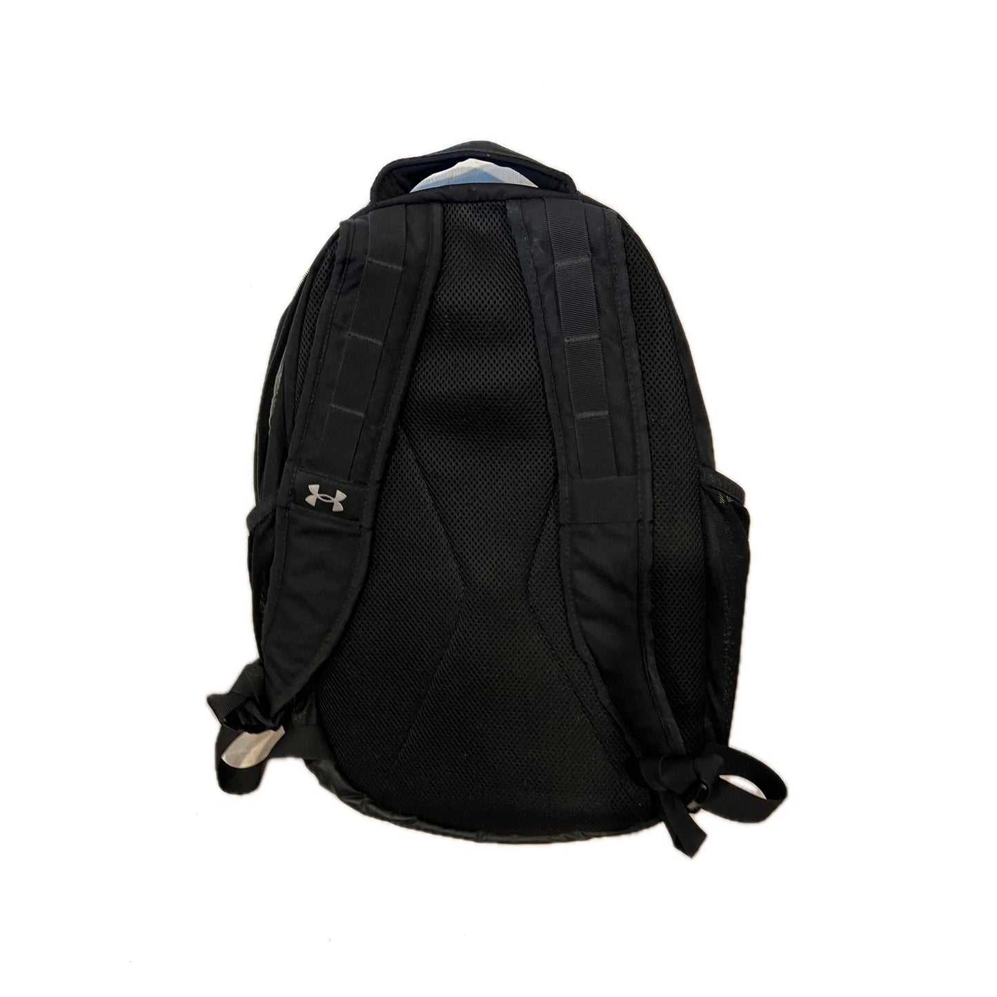 Under Armour Black Silver Hustle 5.0 Backpack