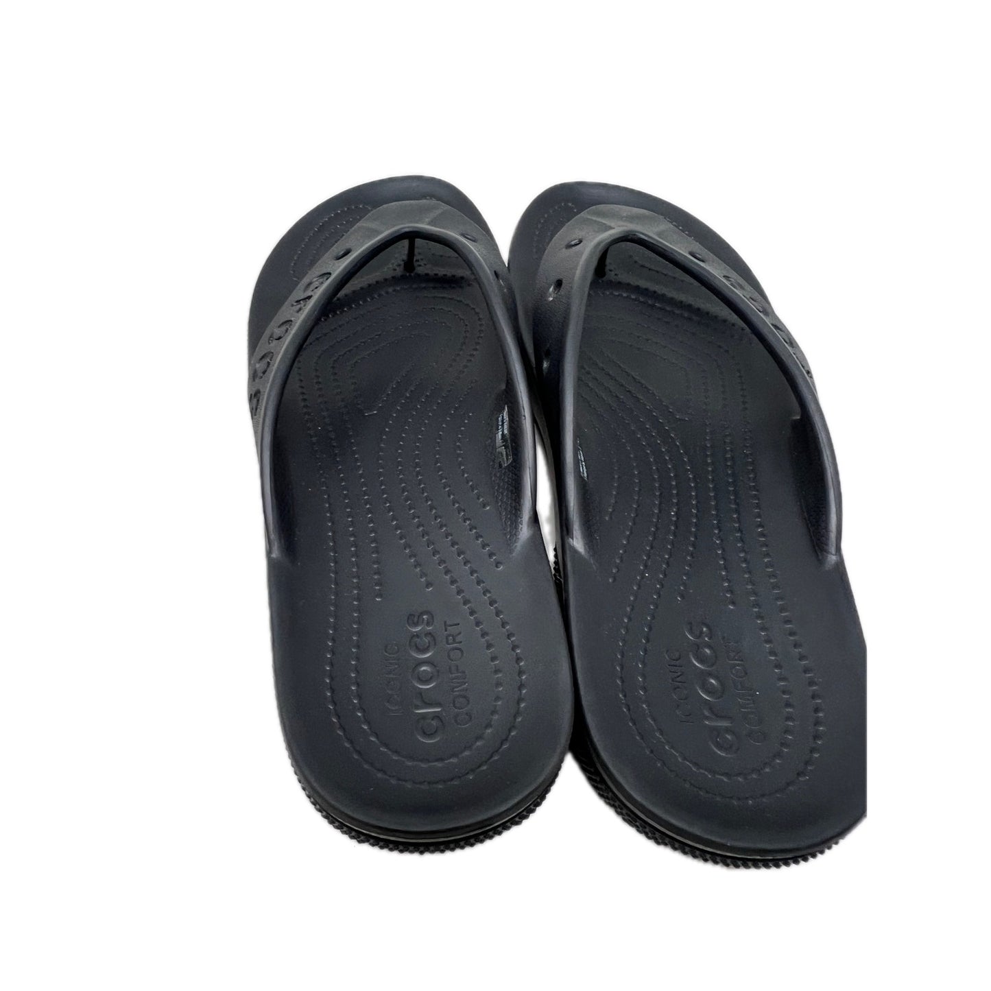 Crocs Sandals/Flip Flops Gray Men's Size 11