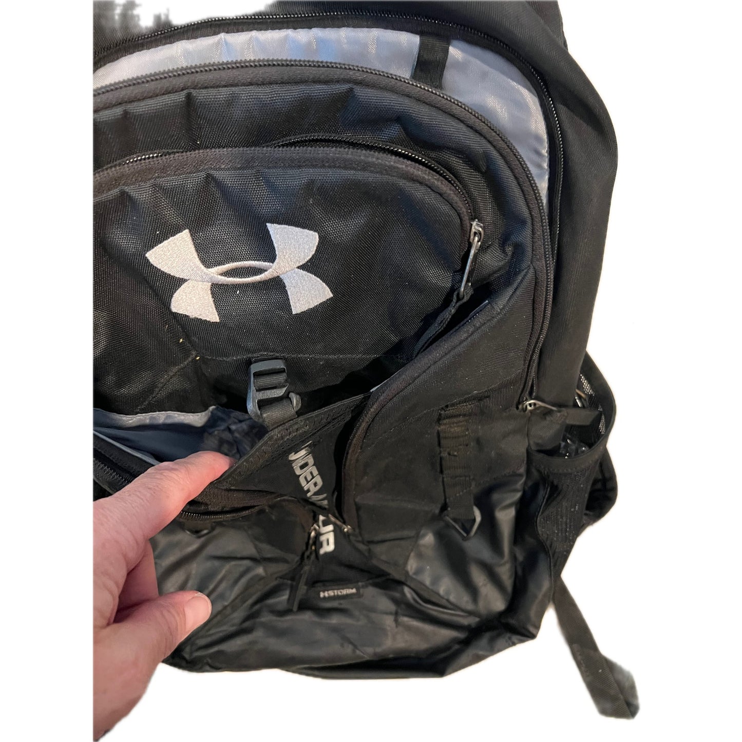 Under Armour Black Silver Tamanho Backpack