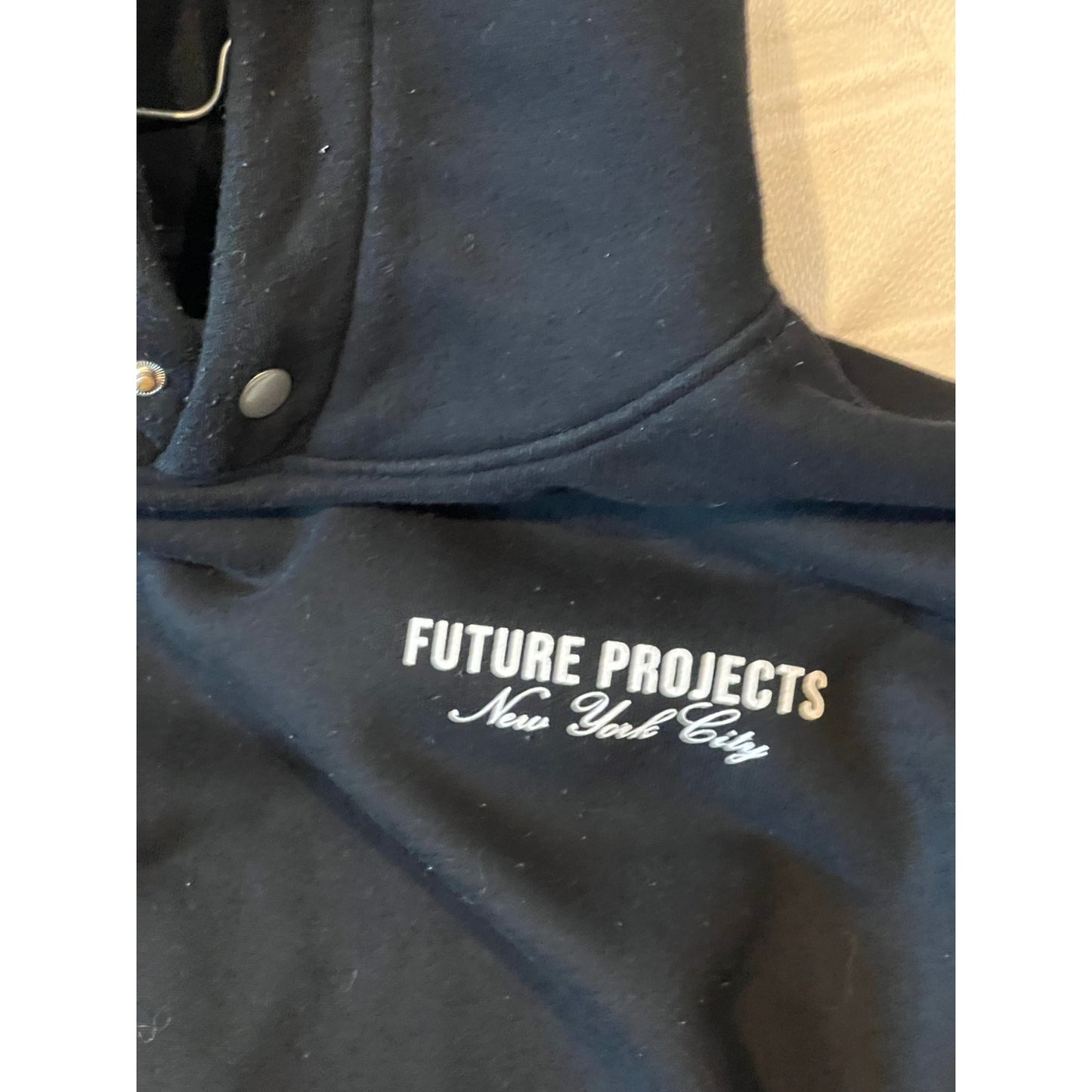 Primark Future Projects NYC Black Pullover Hoodie Mens L