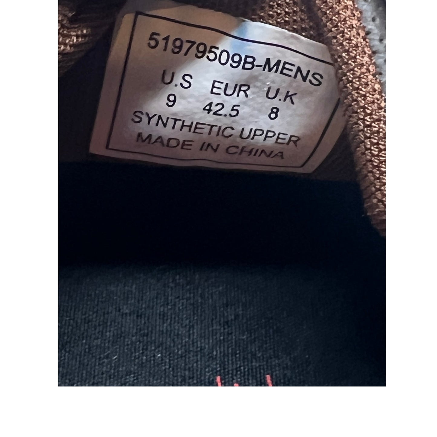 Levi's Alpine Brown Low Top Lace-Up Sneaker Shoes 9