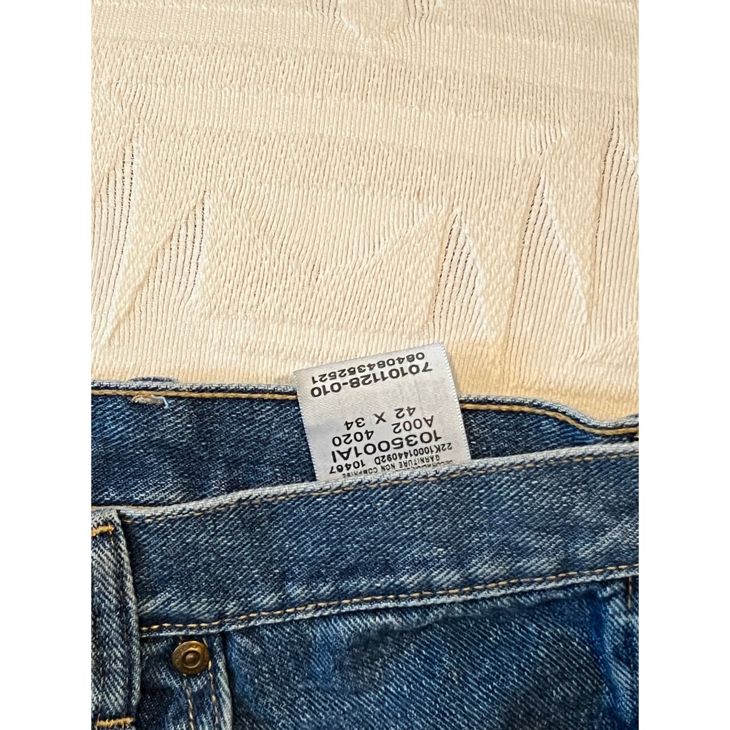 Wrangler Rugged Wear Regular Fit Jeans Mens 42x34