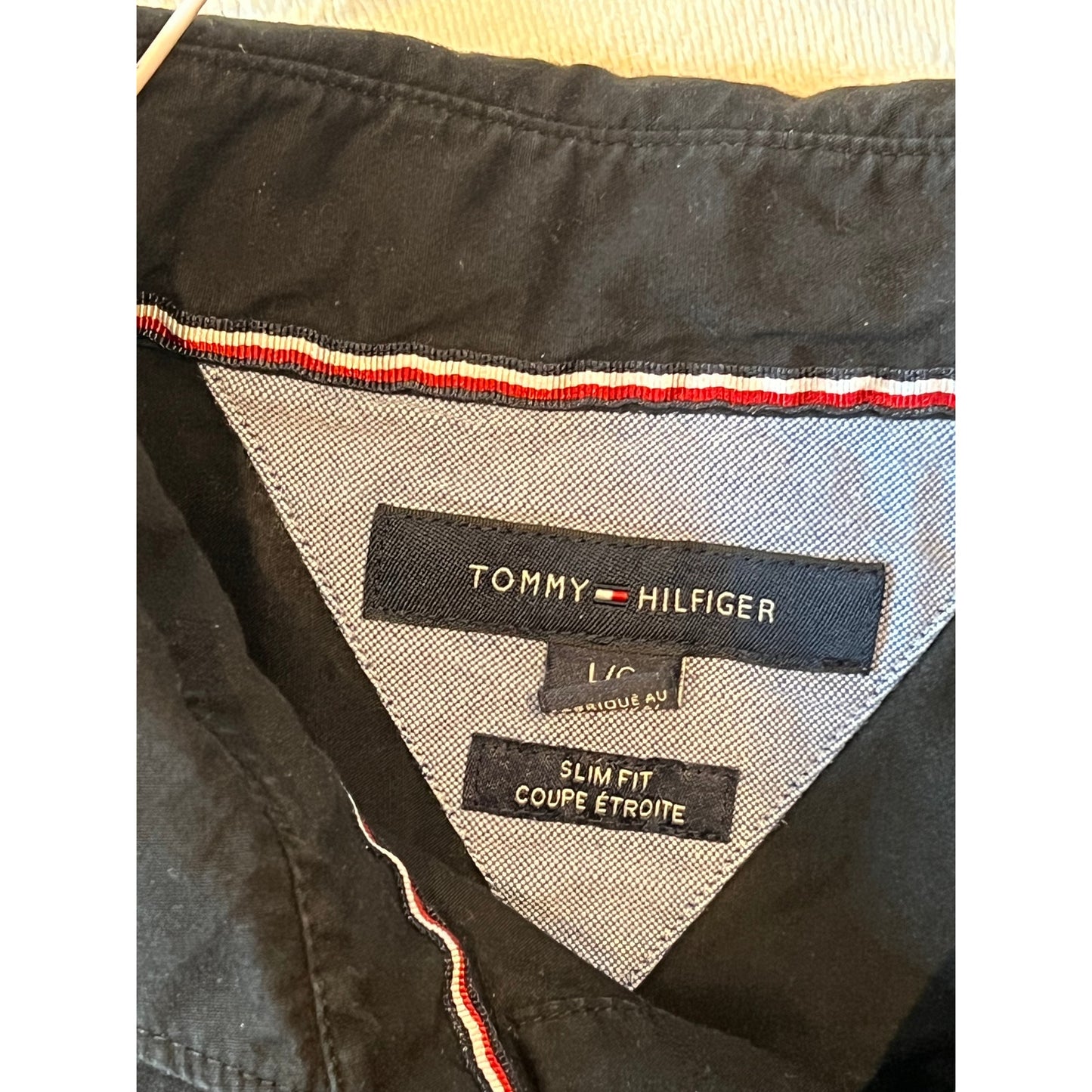 Tommy Hifiger Regular Fit Button Down Long Sleeve Shirt Mens L