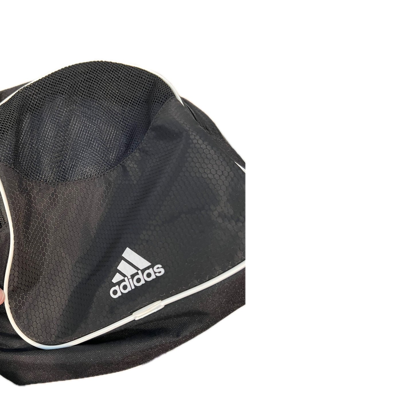 Adidas Defender Small 16"x10"x10" Black Duffel Gym Bag