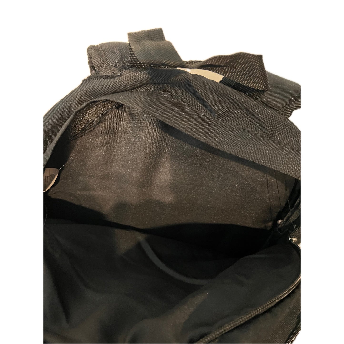NIke Soccer Backpack Black with White Piping