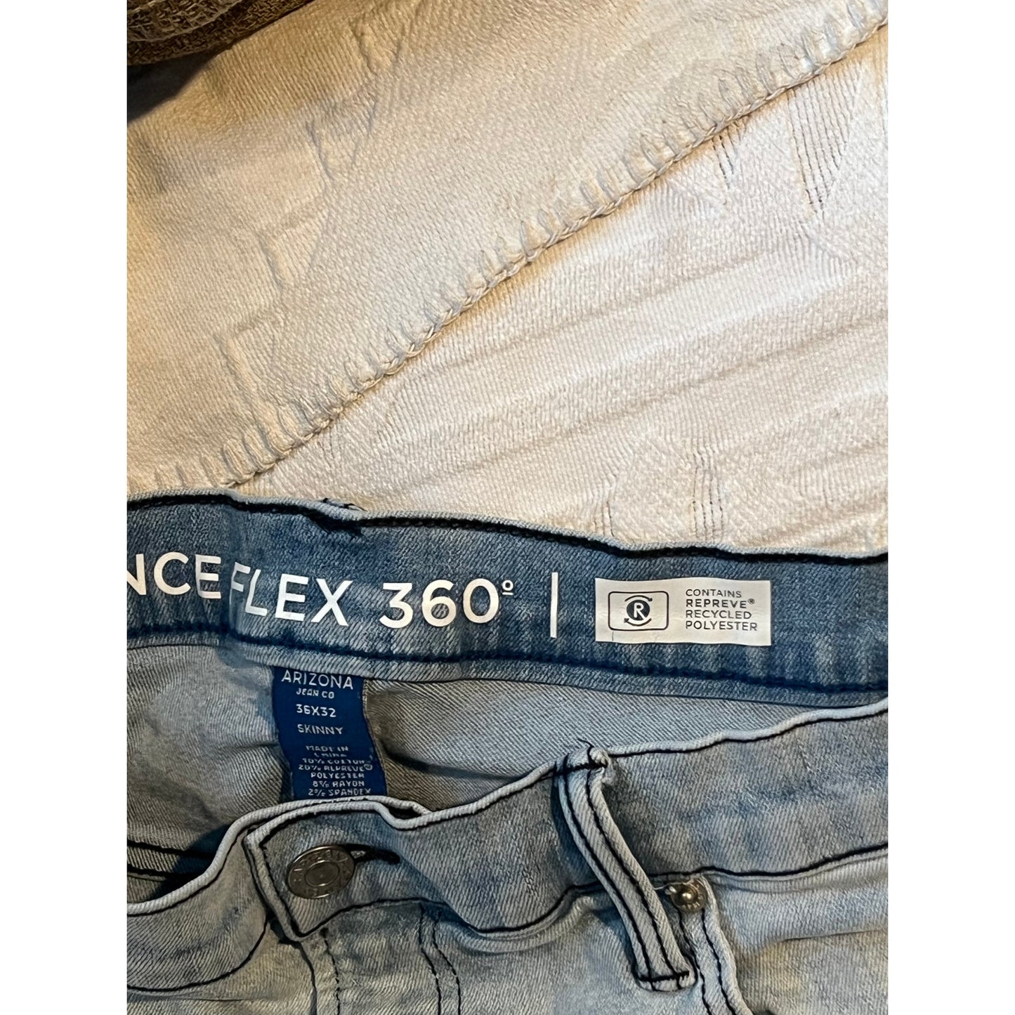 Jean Skinny Arizona Jean Advance Flex Homme 36x32