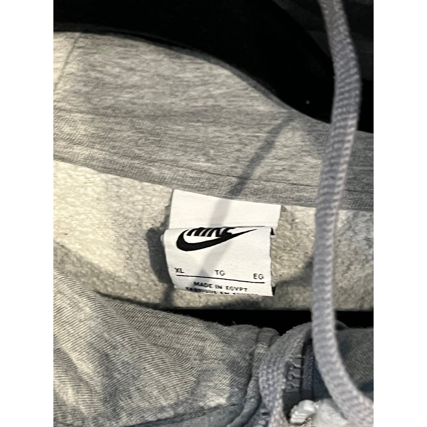 Nike sweat à capuche gris homme XL