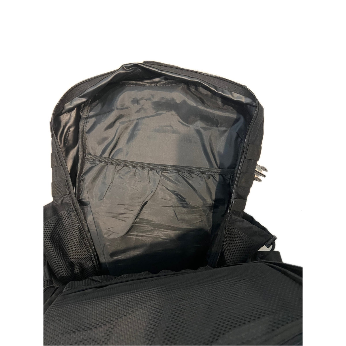 Wotony Black Canvas Tactical Backpack