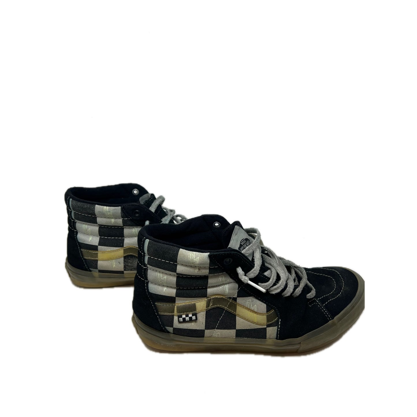 Vans High top Checked Skate Shoes Mens 11.5