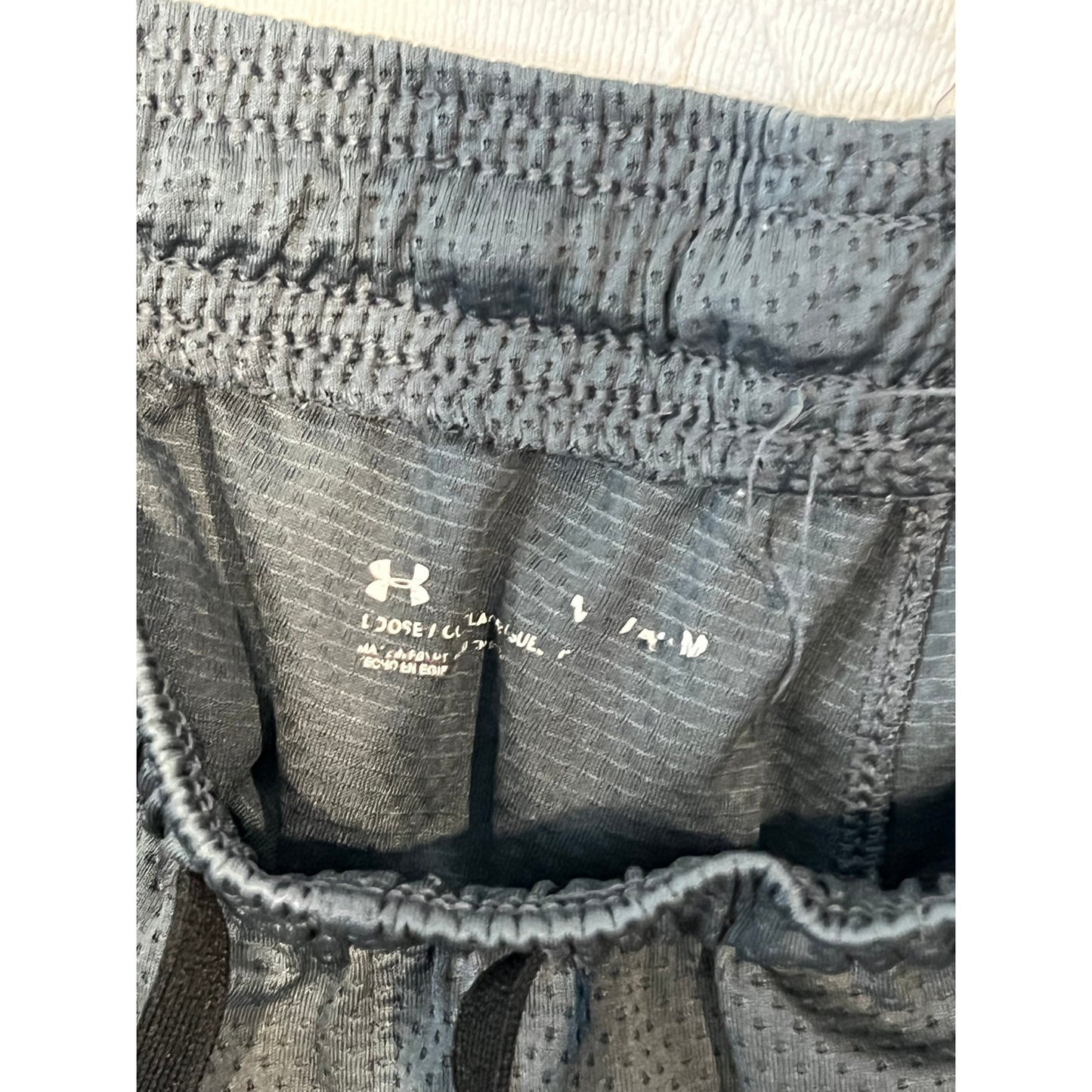 Under Armour Loose Black Basketball Shorts Mens M