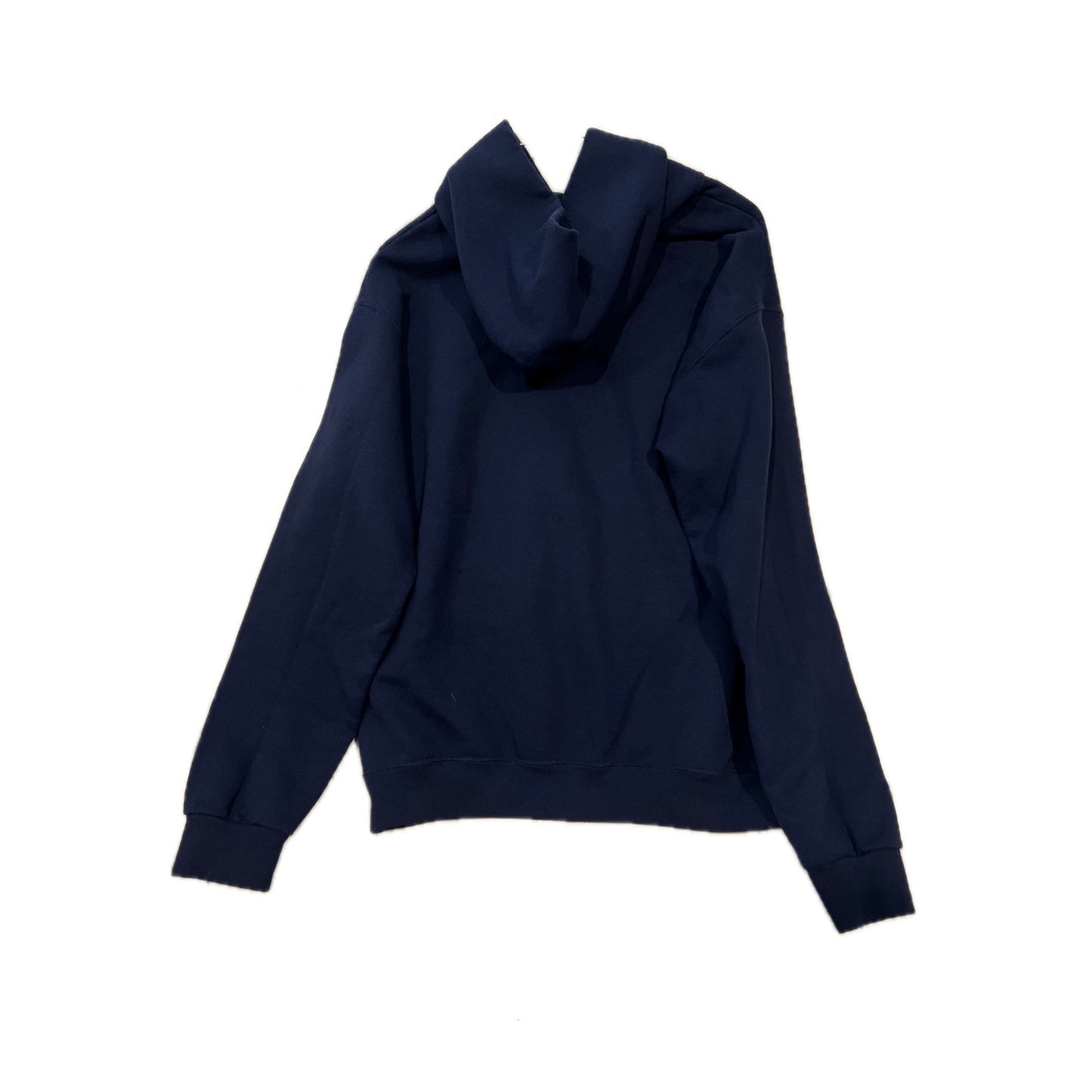 Jerzees US Navy Blue Pullover Hoodie Sweatshirt - Size M