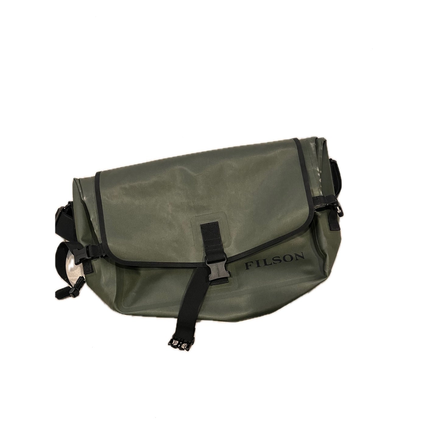 CC Filson Dry Messenger Bag Green Waterproof Sportsman 25L