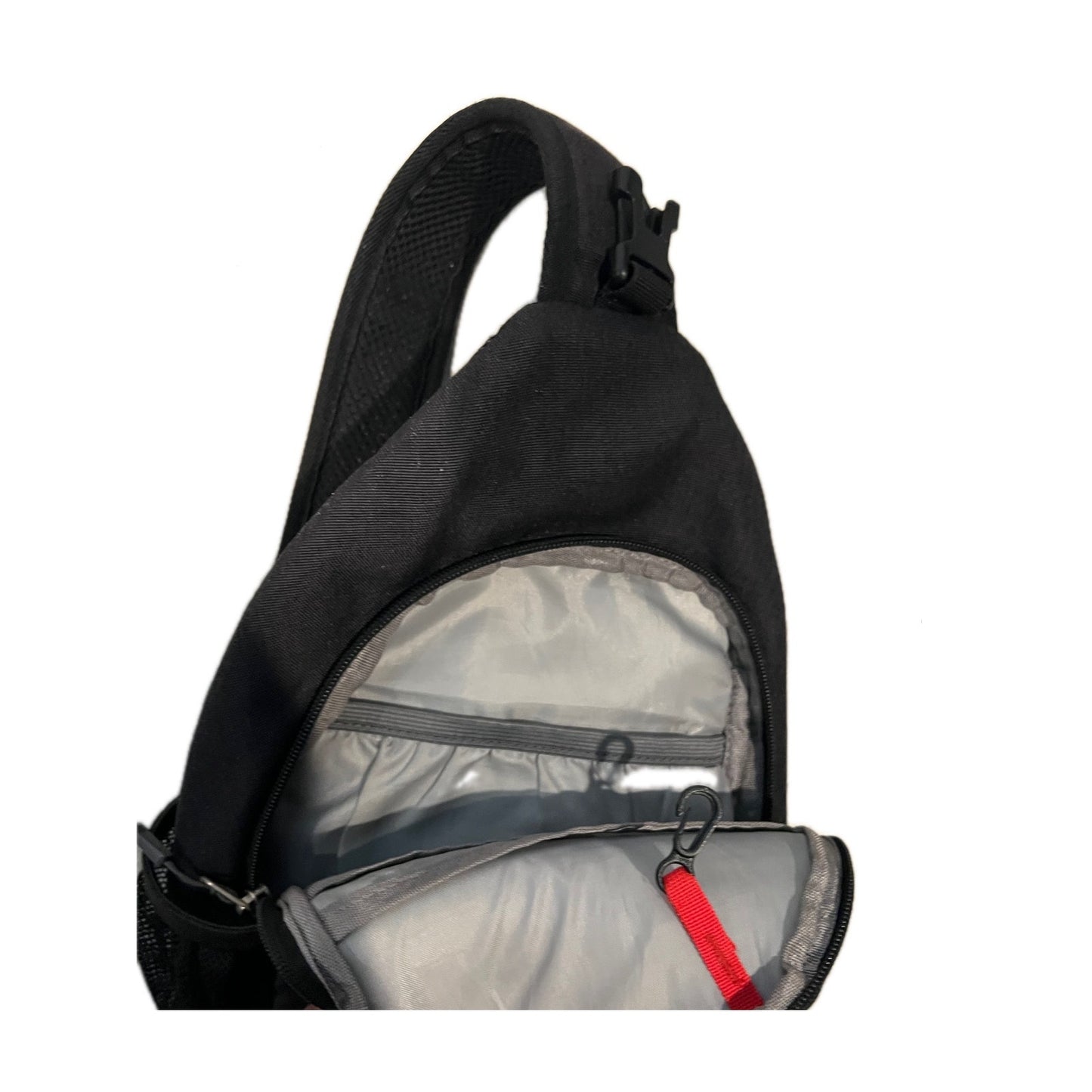Waterfly Sling Backpack School Sport Bag Black