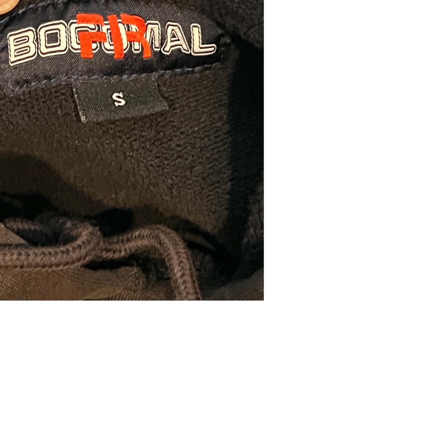 Bocomal Molleton de coton ignifuge à capuche Homme Petite taille