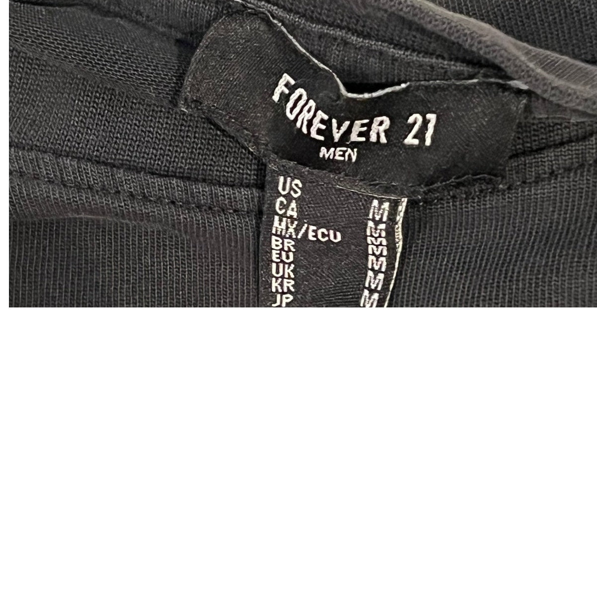 Forever 21 T-shirt noir Homme Taille M