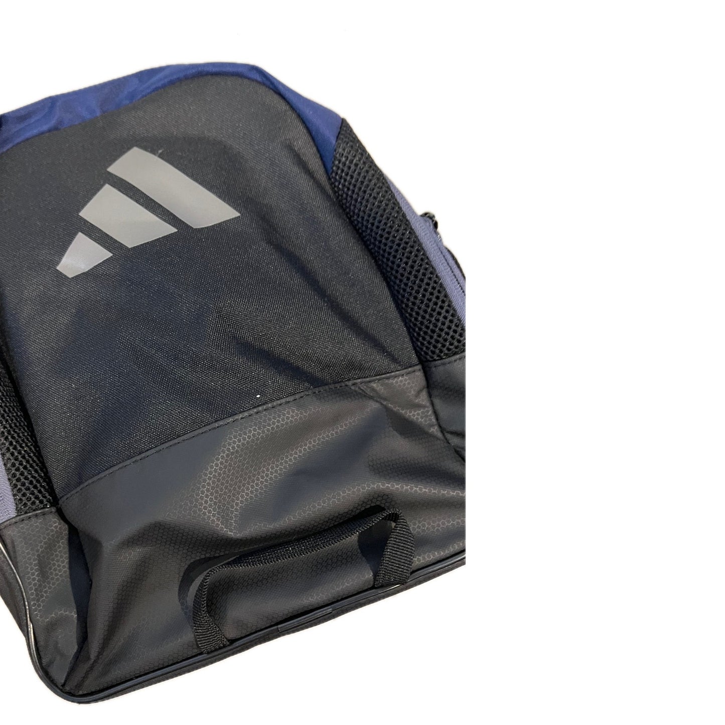 Adidas Defender Medium 22"x12"x10" Blue Gray Black Gym Bag