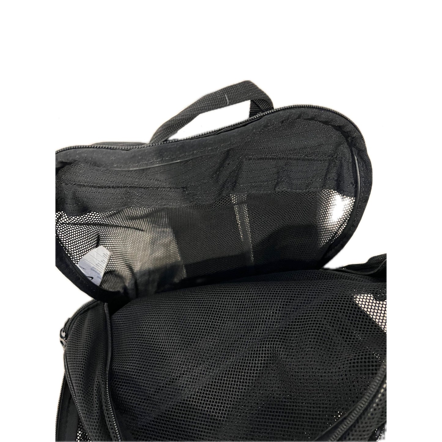 Nike Mesh See Through Backpack Black