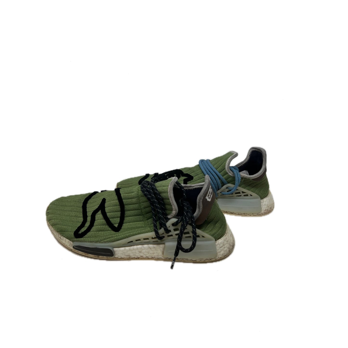 adidas NMD Hu Pharrell x Blln Boys Club Dog Green Mens 13